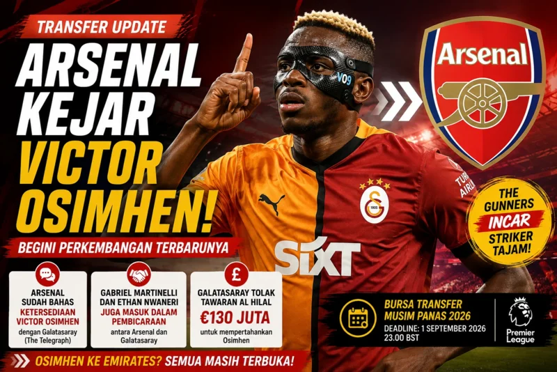 Arsenal Kejar Victor Osimhen, Begini Perkembangan Terbarunya.webp